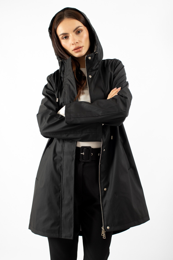 Parka z kapturem
